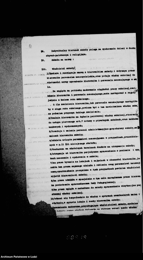 Obraz 18 z jednostki "Sprawy Talmud Tory przy ul. Goplańskiej N. 26"