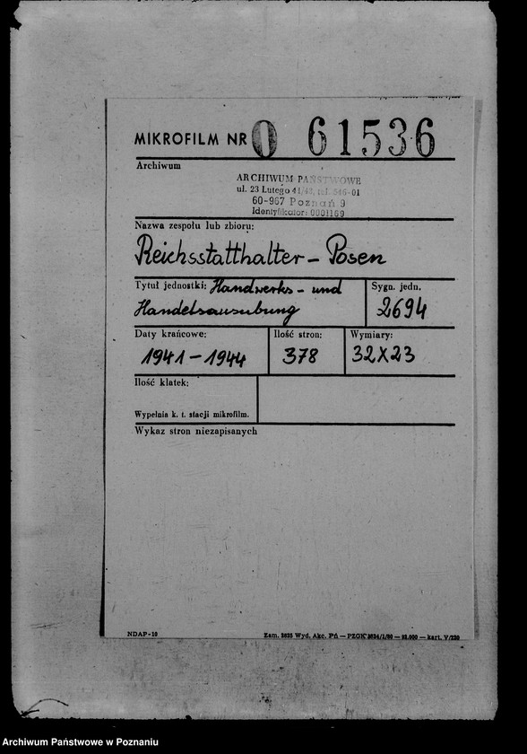 Obraz 2 z jednostki "Handwerks- und Handelsausübung"