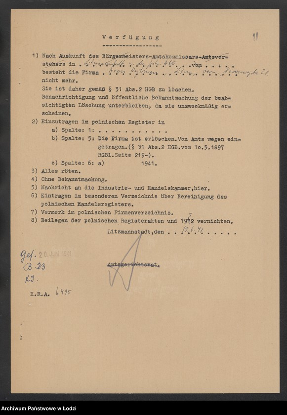 Obraz 13 z jednostki "Aron Wajtman- handel meblami"