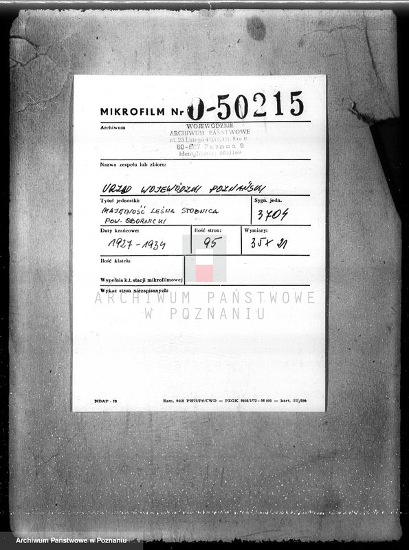 image.from.unit.number "Majętność leśna Stobnica powiat obornicki"