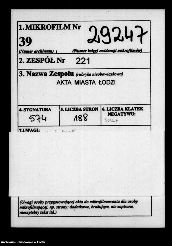 Obraz 2 z jednostki "Akta tyczące się bydła domowego"