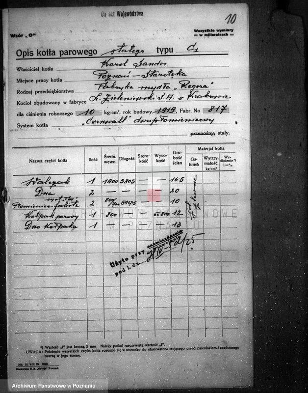 Obraz 14 z jednostki "Fabryka mydła Regera w Poznaniu nr woj. 30982"