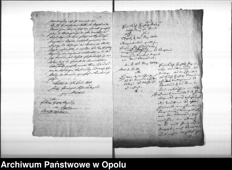 Obraz 7 z jednostki "Acta betreffend die verweigerte Annahme und Sorge für den Weisen-Knaben August von dem Borne. Vol. I"