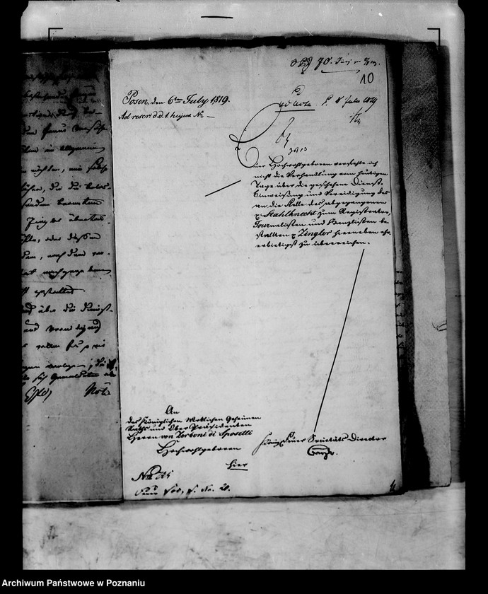 Obraz 14 z jednostki "Personalia des Kanzlisten, jetzigen Feuersozietätssekretärs Herrn Zingler bei der Feuersozietätsdirektion."