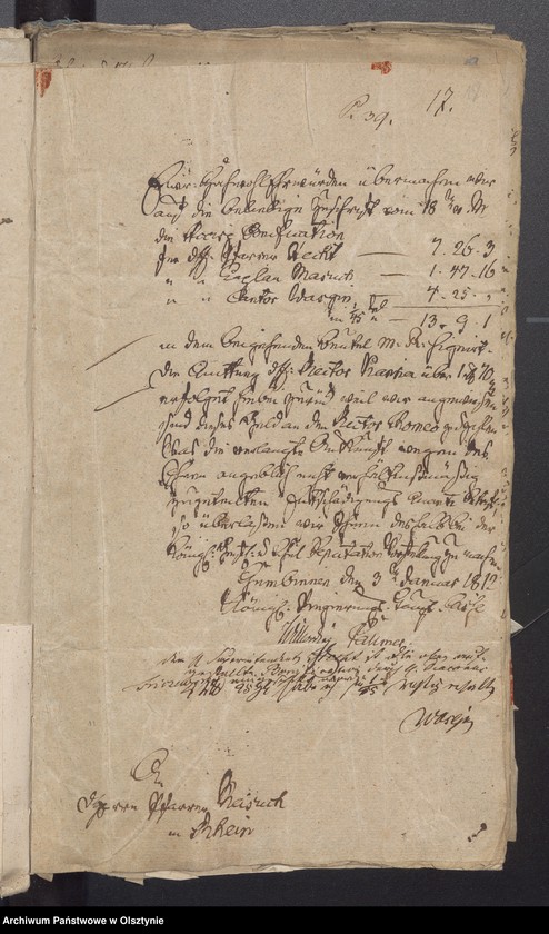 image.from.unit.number "Kirchliche Angelegenheien D. Einnahme und Ausgabe der Geistliche"