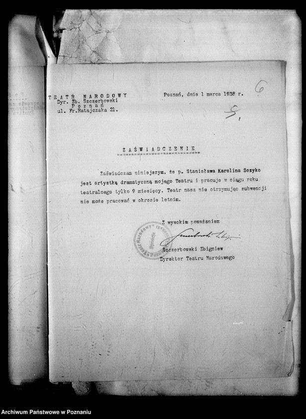 Obraz 9 z jednostki "Państwowe Gimnazjum imienia Paderewskiego- Poznań"