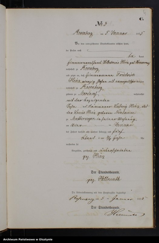 image.from.unit.number "Sterbe-Neben-Register Nr 1 - 133"
