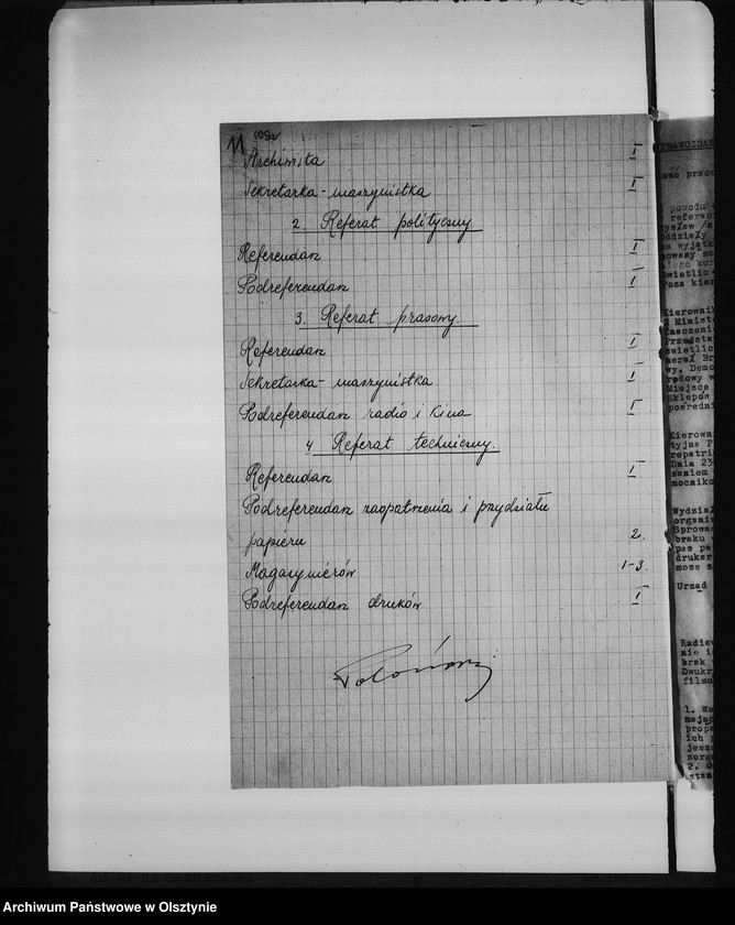 image.from.unit.number "Sprawozdania poszczególnych Wydziałów Urzędu Pełnomocnika. VI"