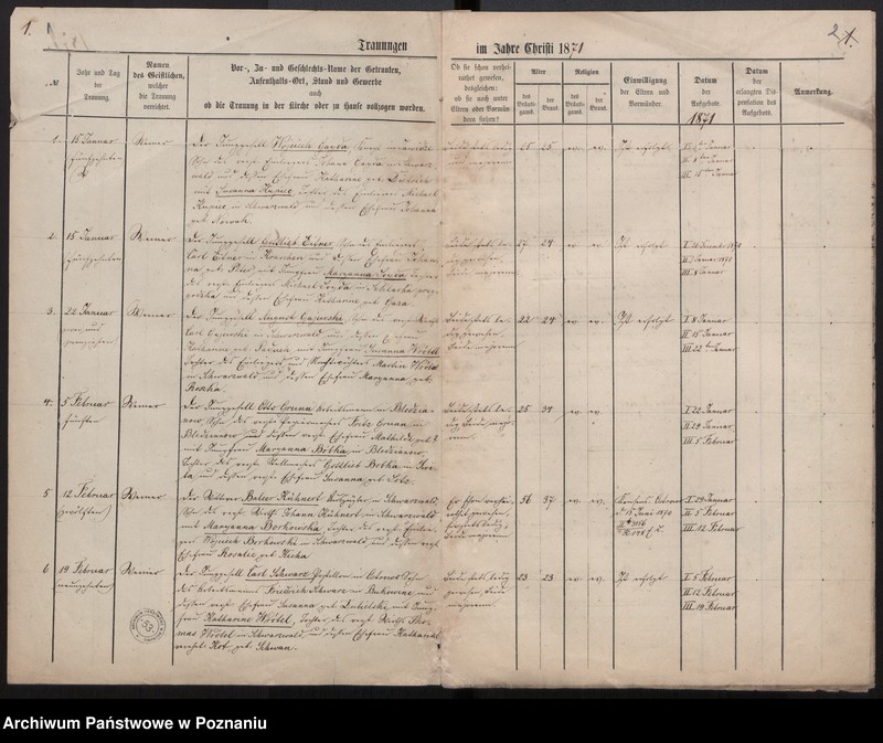 image.from.unit.number "Duplikat der Kirchenbücher der Trauungen"