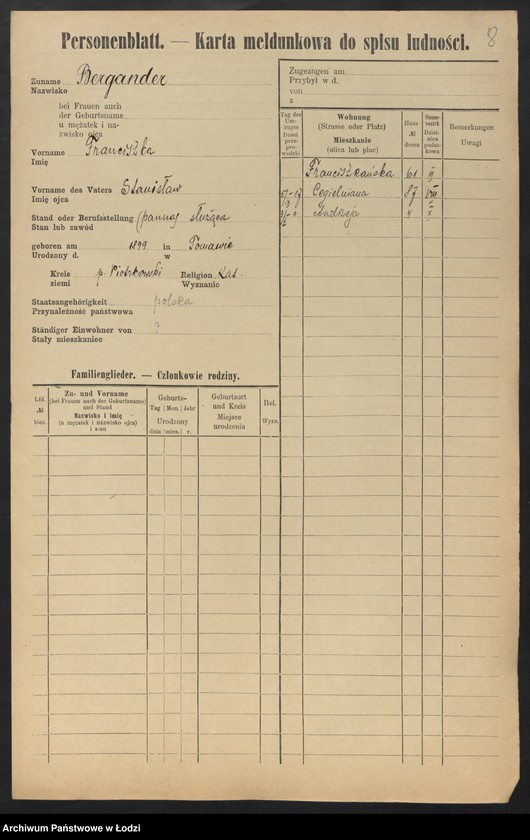 image.from.unit.number "[Spis ludności Łodzi] Berginda - Berkowicz"
