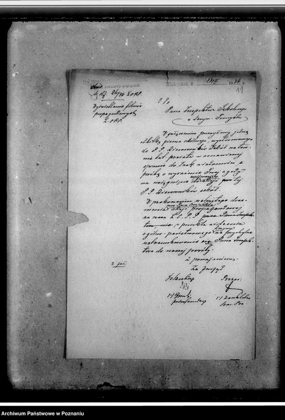 Obraz 15 z jednostki "Korespondencja: okólniki Poznańskiego Okręgu Wojewódzkiego. Sprawozdania z objazdu autokina. Szkice rysunkowe na plansze propagandowe"