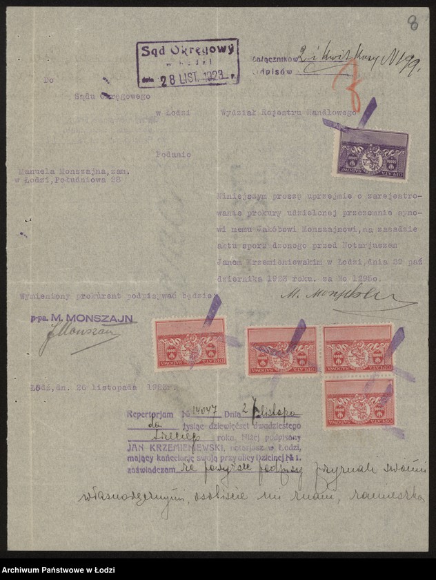 Obraz 10 z jednostki "Emanuel Monszajn- sprzedaż odpadków"