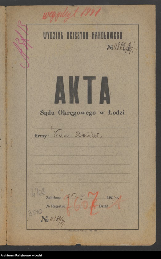 Obraz 2 z jednostki "Natan Bechler- sprzedaż materiałów piśmiennych i muzycznych"