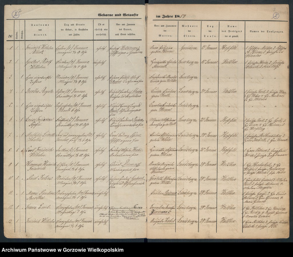 image.from.unit.number "Duplikate der Hauptkirche zu Landsberg an der Warthe"