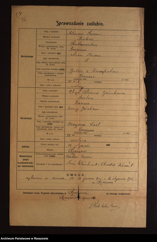 image.from.unit.number "Akta zaślubin"