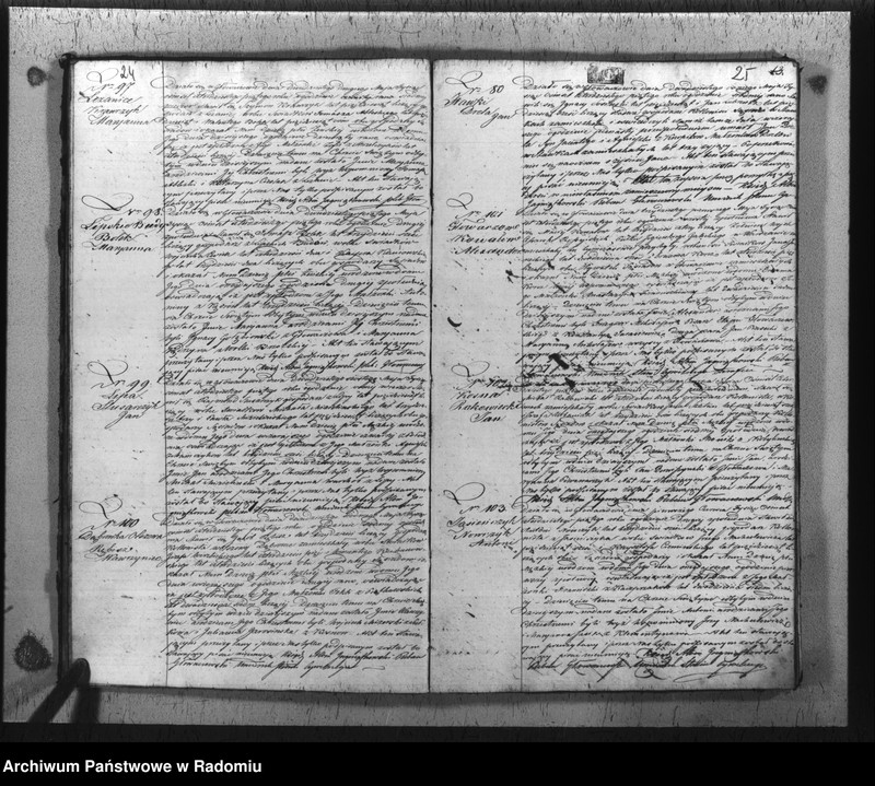 image.from.unit.number "Duplikat urodzonych, zaślubionych i zmarłych w parafii Głowaczew akta w sobie mieszczący za rok 1845"