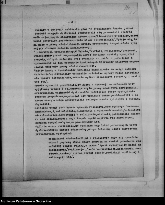 image.from.unit.number "Informacja o przebiegu narad partyjno-służbowych w prezydiach powiatowych rad narodowych poświęconych realizacji uchwały listopadowego plenum Komitetu Wojewódzkiego Polskiej Zjednoczonej Partii Robotniczej z 1965 r."