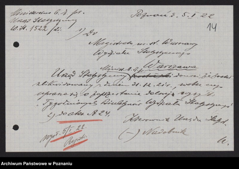 Obraz 16 z jednostki "[Likwidacja Ministerstwa byłej Dzielnicy Pruskiej]"