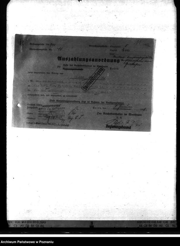 Obraz 15 z jednostki "Dienstwohngebäude des Reichsstatthalters Posen - nad jeziorem Góreckim"