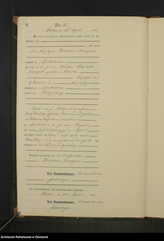 image.from.unit.number "Sterbe-Neben-Register Nr 1 - 17"