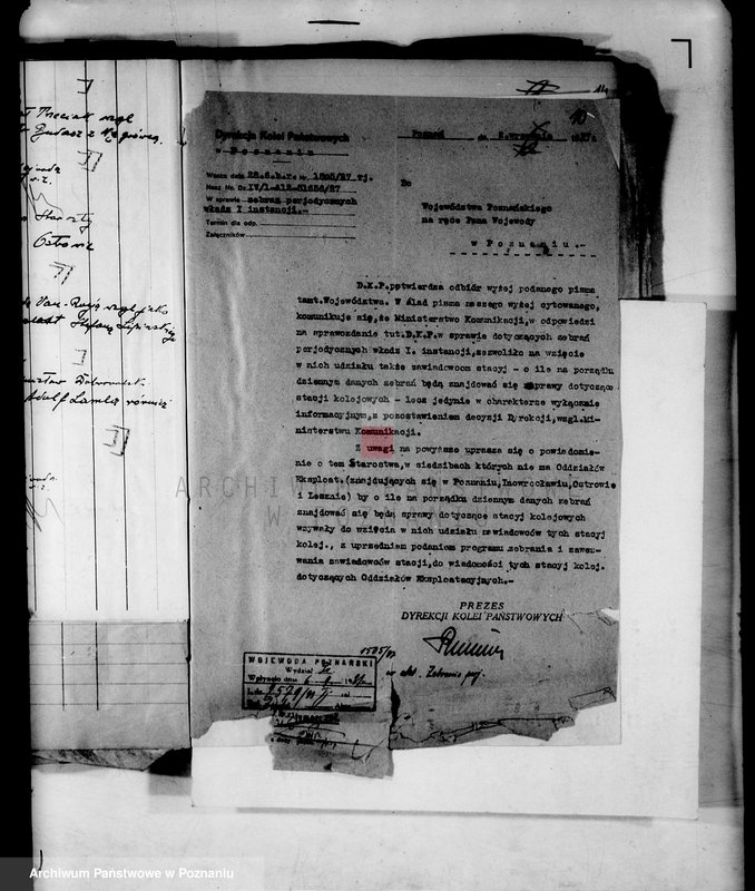 Obraz 14 z jednostki "Zebrania periodyczne powiatowe /protokoły z zebrań kierowników władz i urzędów niezespolonych z terenu poszczególnych powiatów omawiające ogólną sytuację polityczną i społeczno-gospodarczą"