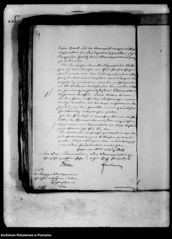 Obraz 8 z jednostki "Akta in Denuntiationssachen wider den Oekonomiekommissarius Wendt zu Wągrowiec."