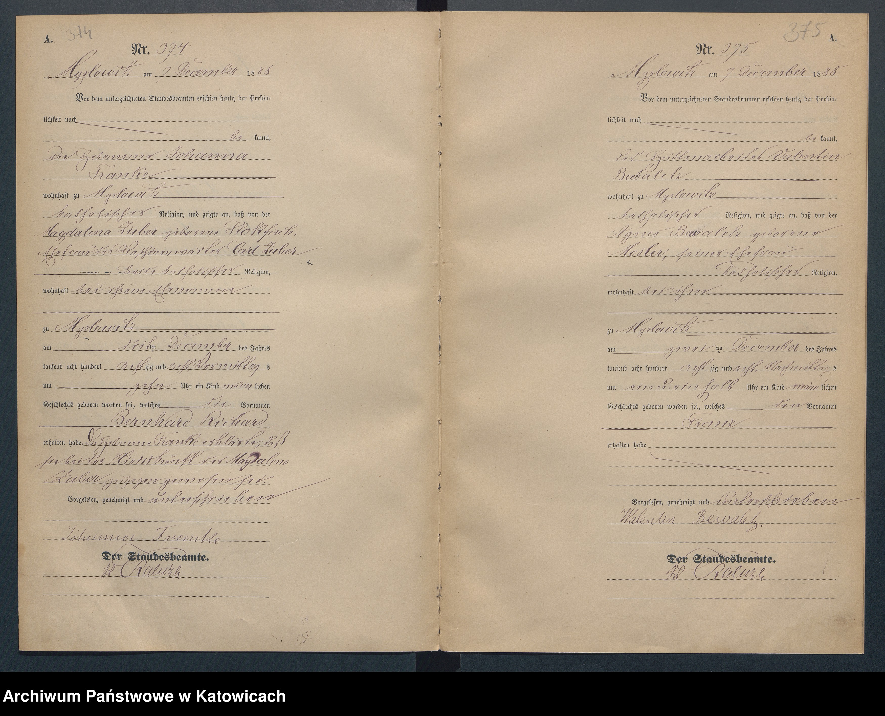 Skan z jednostki: [Księga urodzeń nr 1-403]