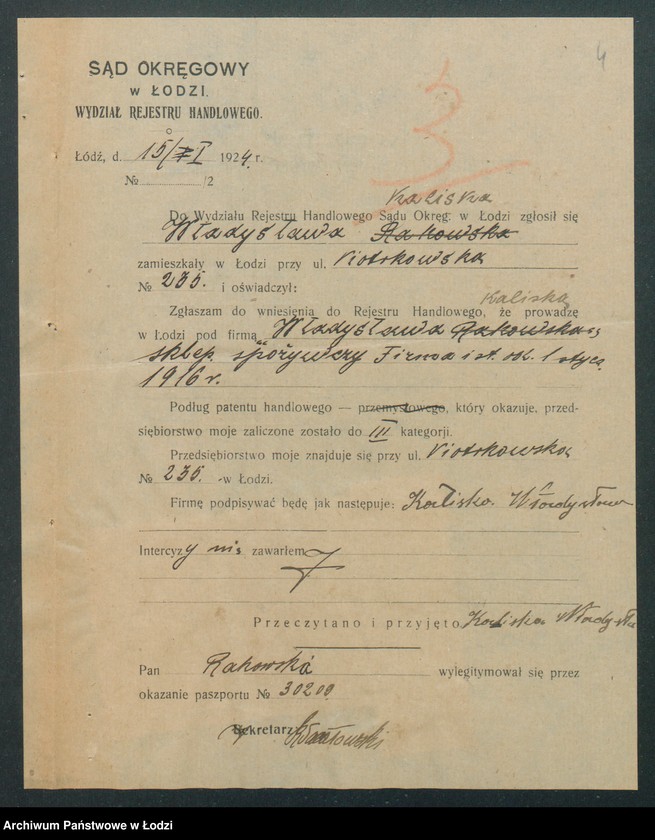 Obraz 6 z jednostki "Władysława Kaliska – sprzedaż towarów kolonialnych i spożywczych"