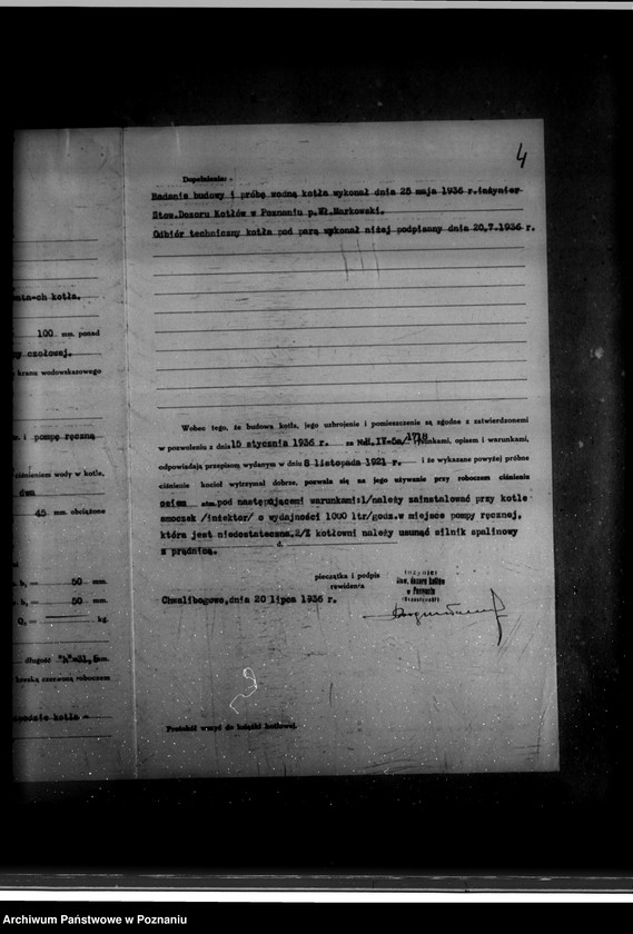 Obraz 8 z jednostki "Majętność Chwalibogowo powiat wrzesiński własność A. Myszkowski nr woj. kotła 1718"