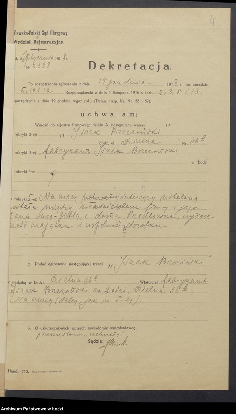 Obraz 6 z jednostki "Jsaak Brzeziński- sprzedaż żelaza"