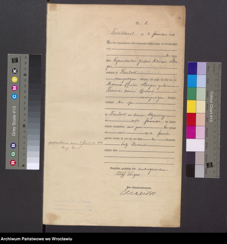 image.from.unit.number "Księga urodzeń USC Mieroszów (Friedland) 1902"