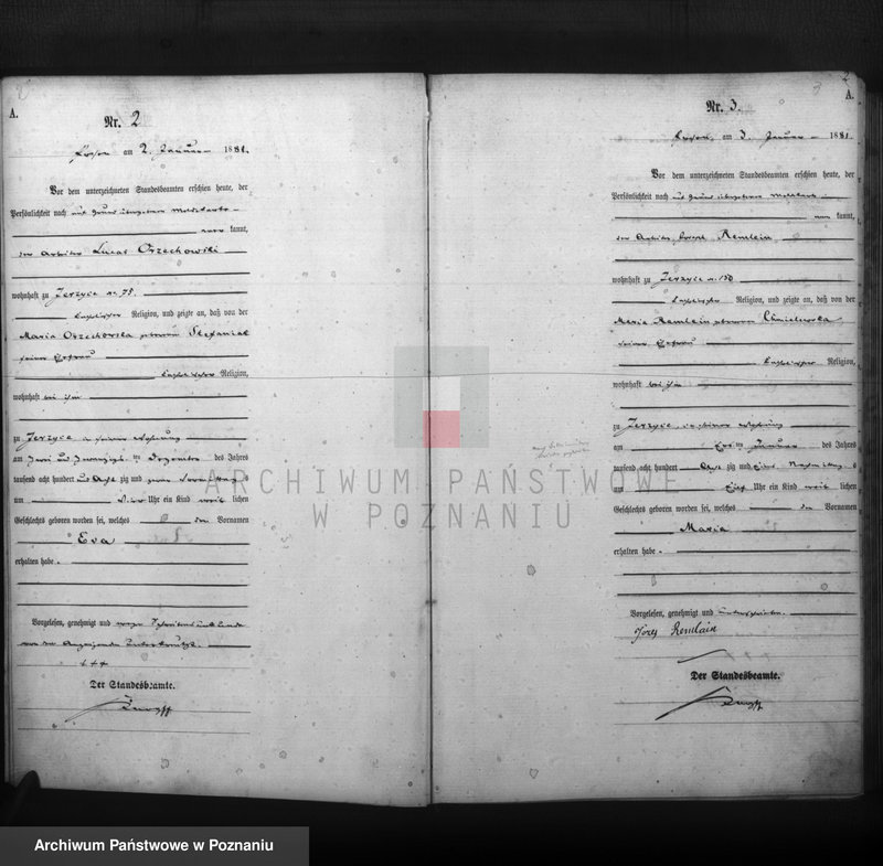 Obraz 3 z jednostki "Księga urodzeń"