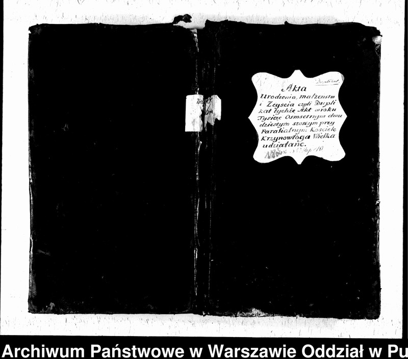 image.from.unit.number "Akta urodzeń, małżeństw i zgonów"