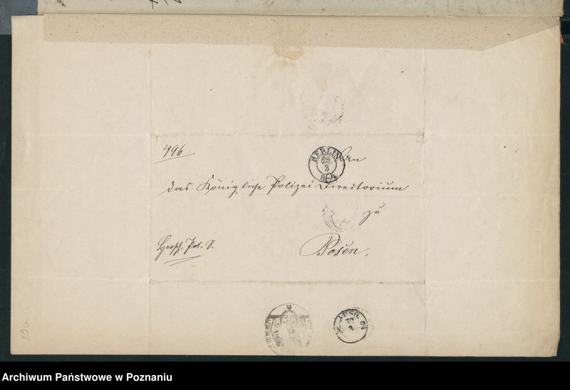 Obraz 15 z jednostki "A. betr. den polnischen Emigranten Erasmus Zmichowski"