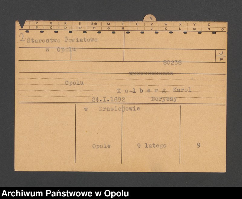 Obraz 4 z jednostki "[Ociepka Franziska, ur. 23.03.1902 Sowada]"