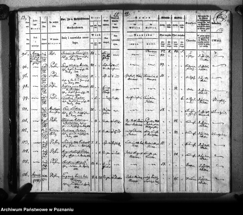 Obraz 16 z jednostki "Sterbenbuch"