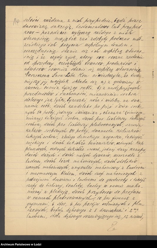 Obraz 18 z jednostki "Piotrkowski, Bornstein i Rzechta – handel surowcami manufakturowymi"