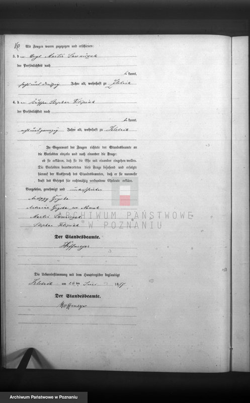 Obraz 18 z jednostki "Księga małżeństw"
