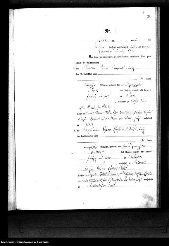 Obraz 6 z jednostki "[Księga małżeństw - wieś]"