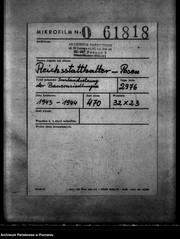 Obraz 2 z jednostki "Instandsetzung der Bauernsiedlungen"