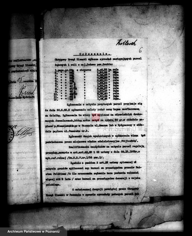 Obraz 10 z jednostki "Parcelacja majątku Jeżowo powiatu szubińskiego"