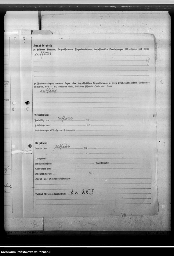 Obraz 13 z jednostki "Mätzig, Werner - inspektor miejski"