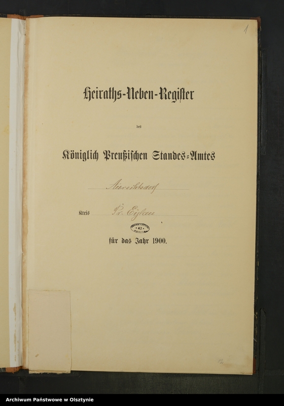 image.from.unit.number "Heiraths-Neben-Register Nr 1 - 10"