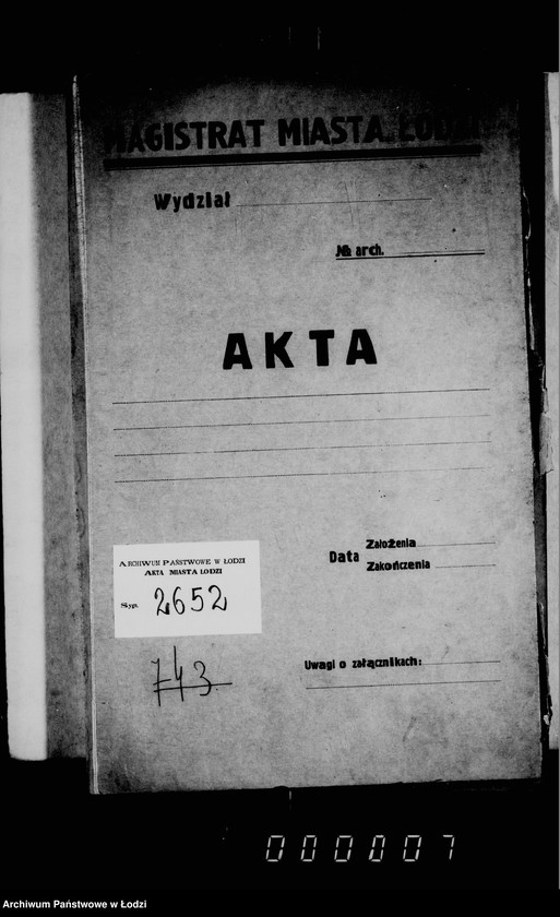 Obraz 4 z jednostki "Ob otčetnosti gorodskoj kassy"