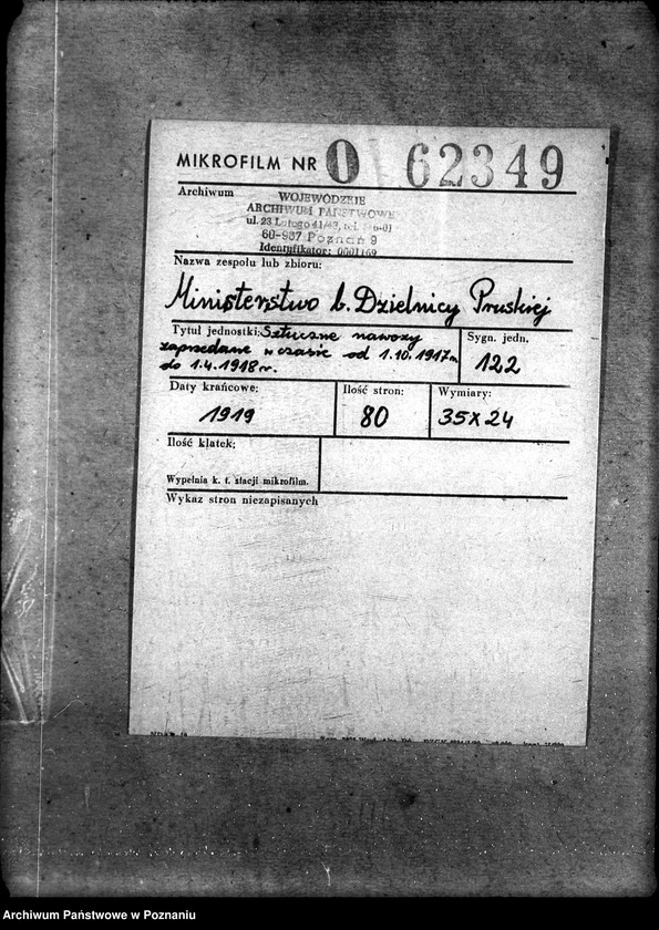 Obraz 2 z jednostki "Sztuczne nawozy zaprzedane w czasie od 1.10.17 - 1.4.1918"