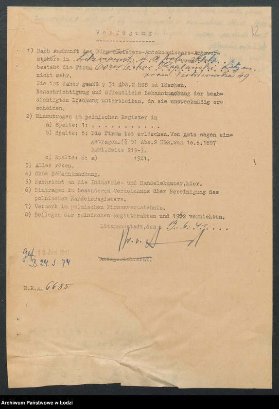 Obraz 14 z jednostki "Oszer-Oskar-Kapłański- kupno i sprzedaż materiałów włókienniczych"