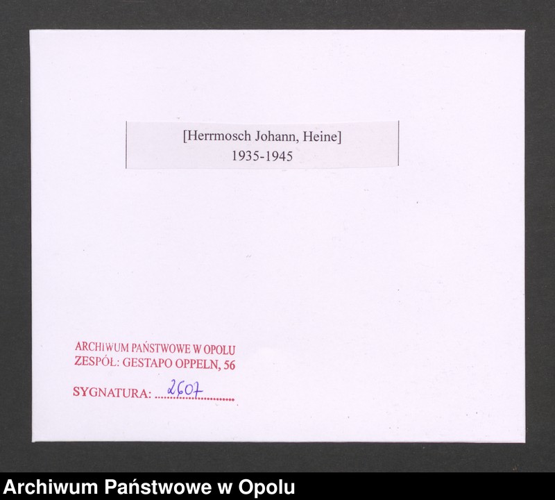 Obraz 2 z jednostki "[Herrmosch Johann, Heine]"