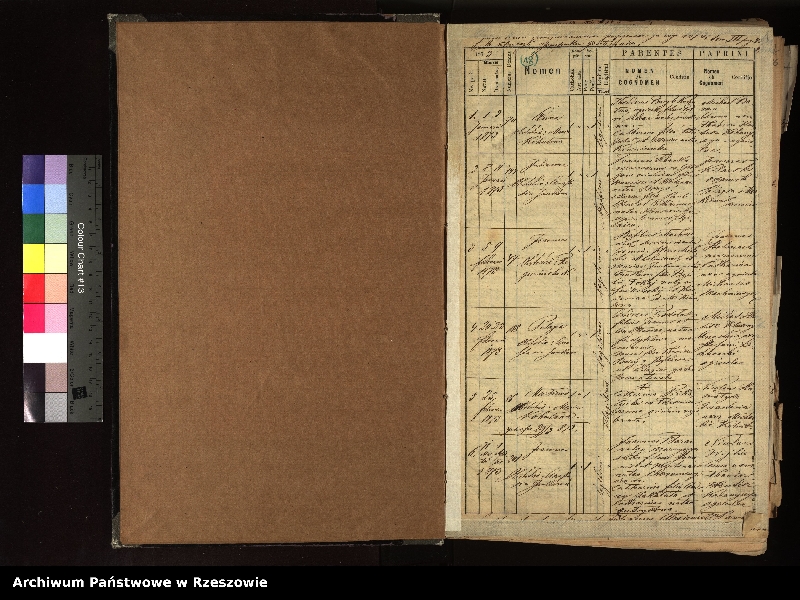 image.from.unit.number "Księga urodzeń, małżeństw i zgonów dla miejscowości Jasień, Ustrzyki Dolne, Strwiążyk"