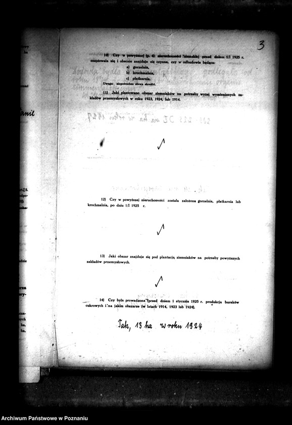 Obraz 8 z jednostki "Majątek Jeziorki powiatu leszczyńskiego wyłączenie z art. 4/5 ustawy o reformie rolnej Hans Hasche ."