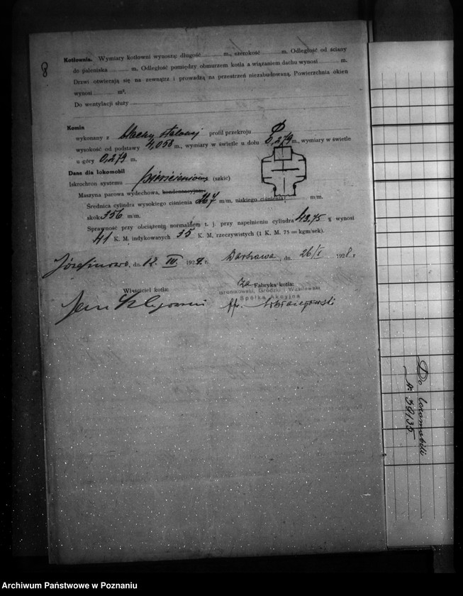 Obraz 12 z jednostki "Majętność Józefinowo pow. obornicki nr woj. kotła 6269"